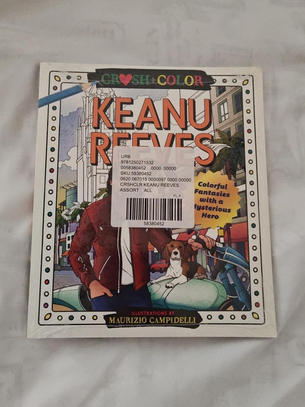 Crush + Color: Keanu Reeves، Colorful Fantasies with a Mysterious Hero